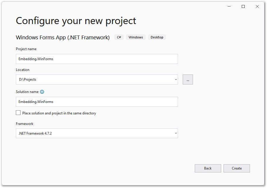 winforms-project