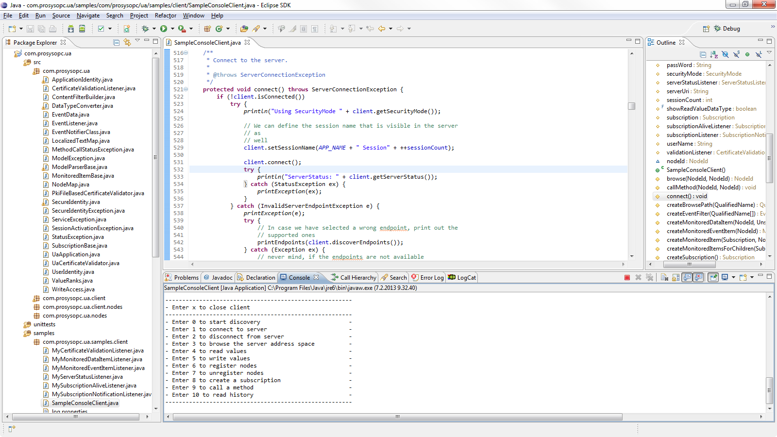 Prosys OPC UA SDK for Java