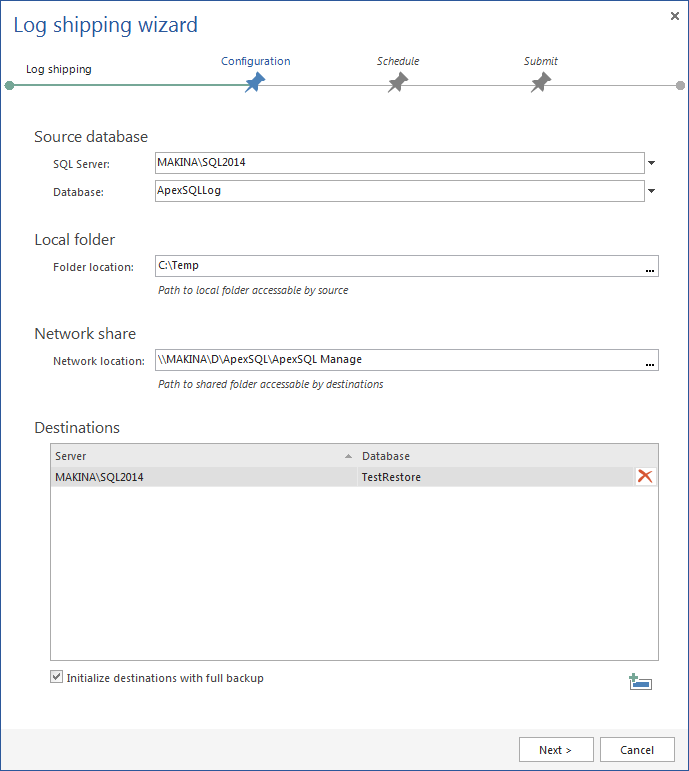 ApexSQL Manage