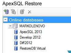 ApexSQL Restore