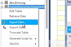 Data Export/Import