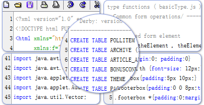 JComponentPack,JSyntaxEditor,Java語法高亮編輯器