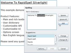 RapidSpell Silverlight授權(quán)購買