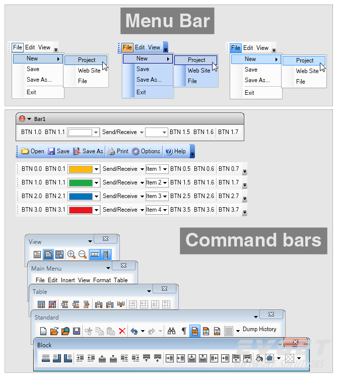 command-bar