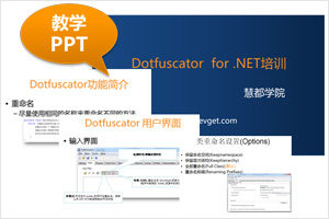 Dotfuscator 高級培訓(xùn)教學(xué)PPT