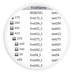 Silverlight Grid Tree Control