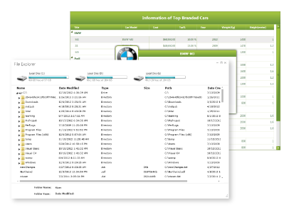 WPF Grid Tree Control