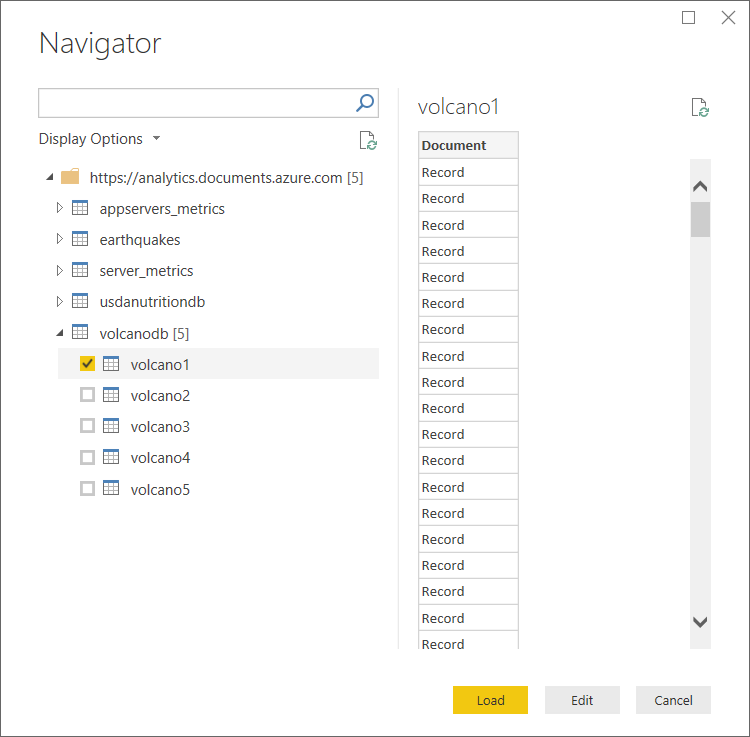 【教程】使用 Power BI 连接器可视化 Azure Cosmos DB 数据