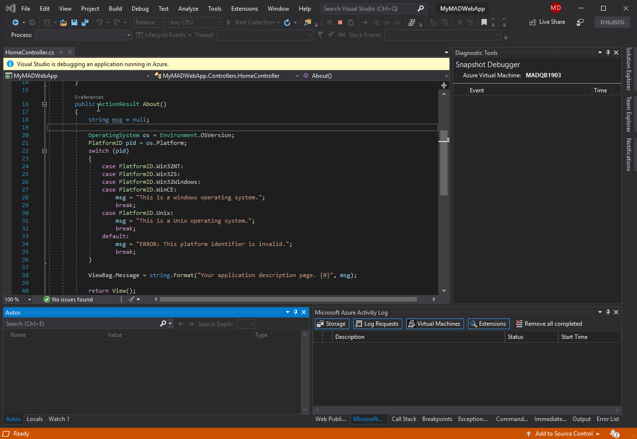Visual Studio 2019全新发布！开发·协作·调试，三大亮点全新体验！（调试篇）