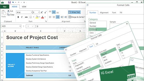 Wpf Spreadsheet Embed Excel