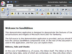 SandRibbon for Windows Forms授权购买