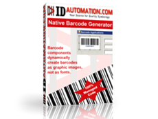 Native Barcode Generator for Oracle Reports