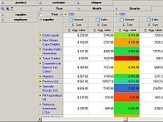 HierCube VCL (OLAP Grid)