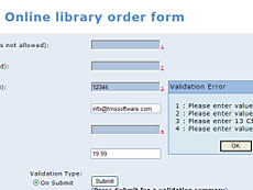 TMS ASP.NET Validation suite