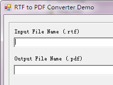 RTF to PDF Converter