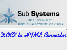 DOCX to HTML Converter