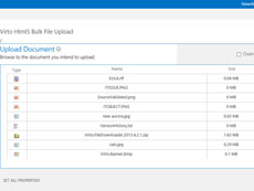 SharePoint Html5 Bulk File Upload Web Part授權購買