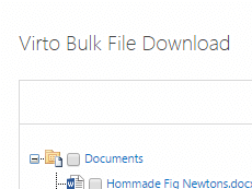 SharePoint Bulk File Download Web Part授權購買